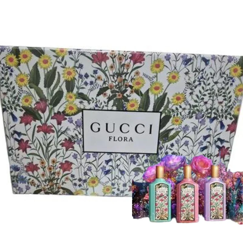 Gucci Flora Perfume 3 In 1 Gift Box