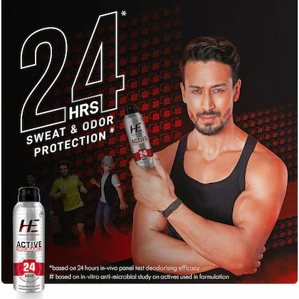 HE Active Endurance 24 Hour Body Spray 150ml - Image 2