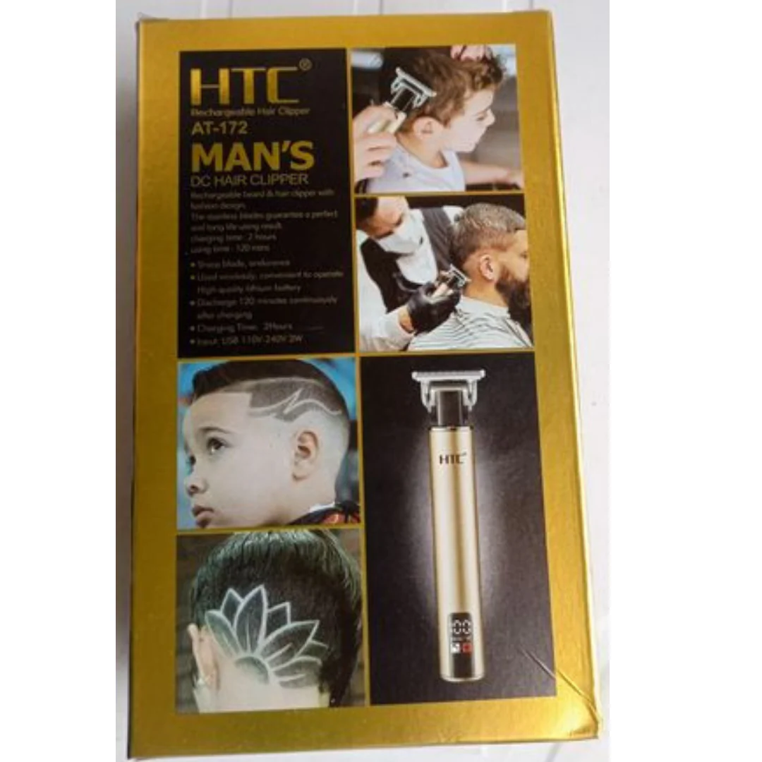 HTC Rechargeable Hair Clipper AT-172