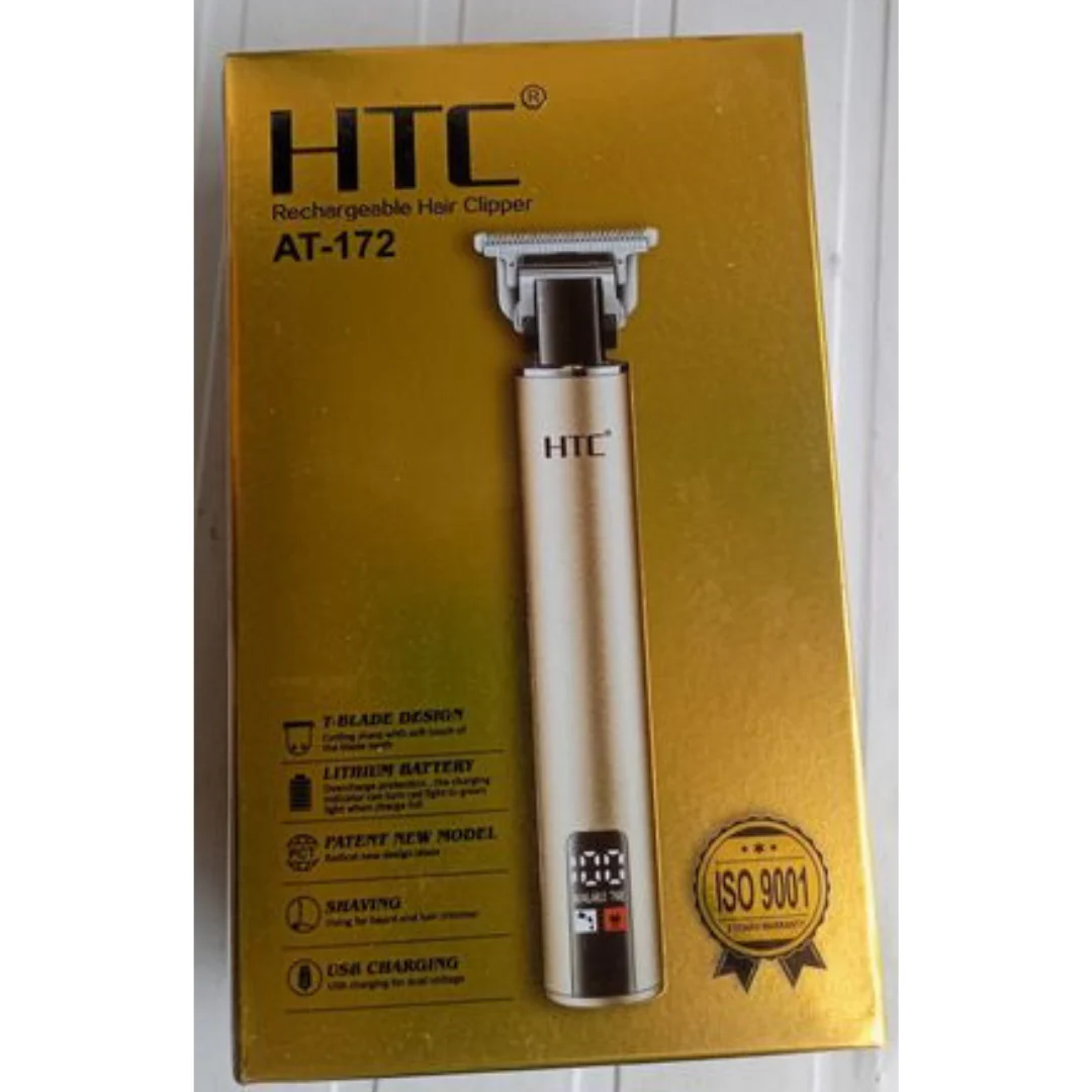 HTC Rechargeable Hair Clipper AT-172 - Image 2