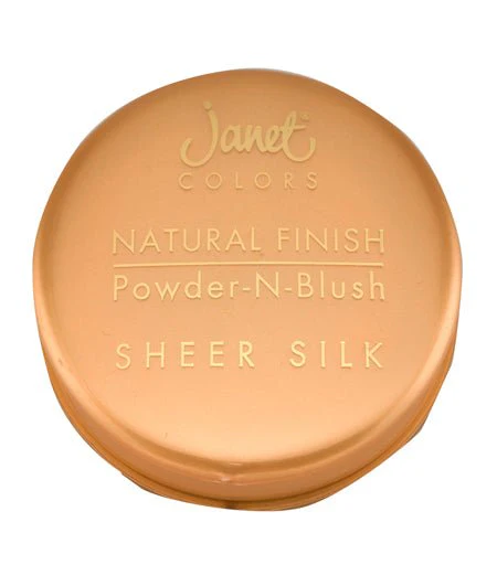 Janet Natural Finish Powder - N - Blush Sandal Glow No 4