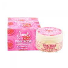 Janet Pink Rose Moisturizing Cream -50g