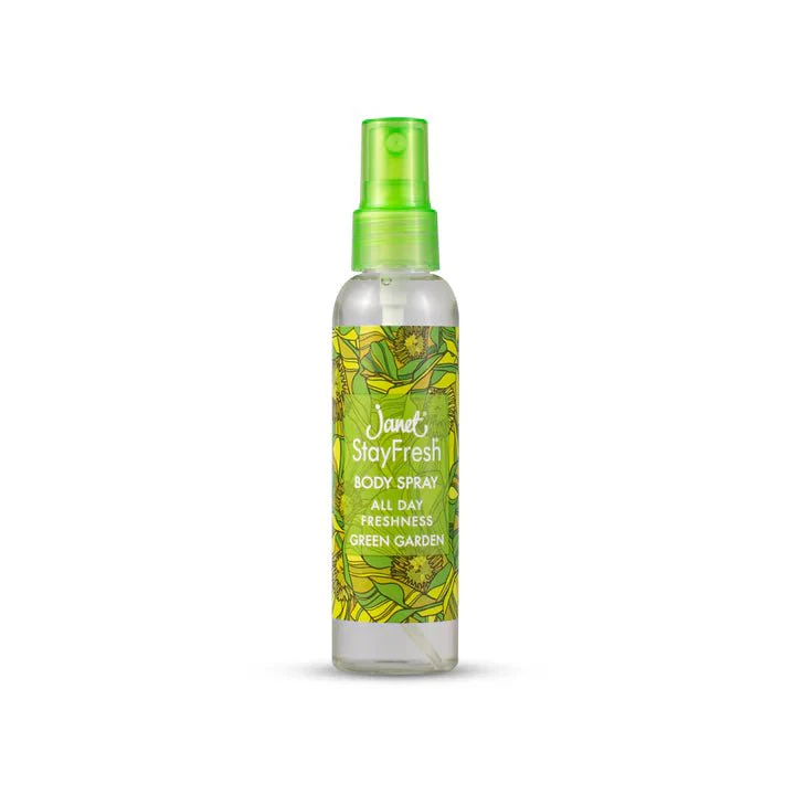 Janet Stay Fresh Green Garden Body Spray 75ml