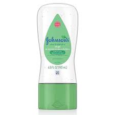 johnson's aloe & vitamin e oil gel 192ml