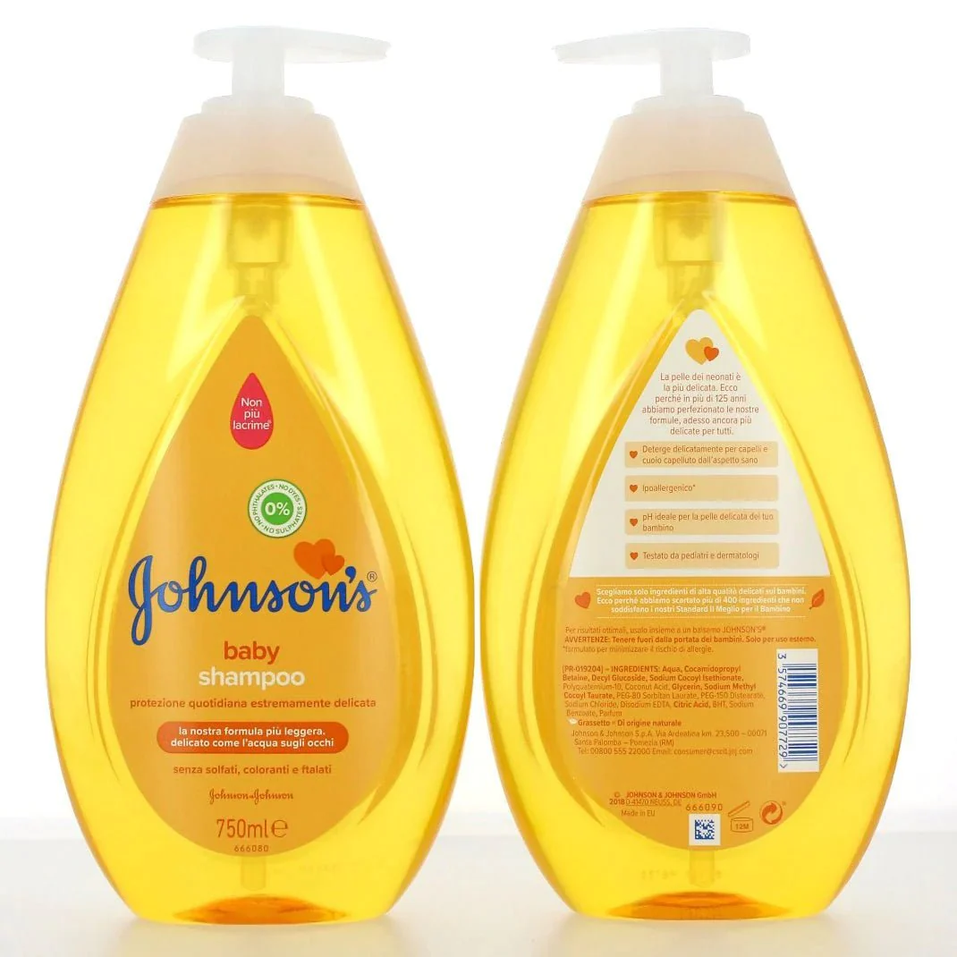 Johnsons Baby Shampoo 750ml