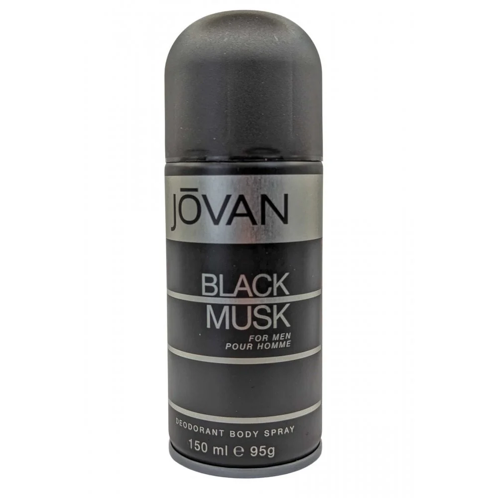 Jovan Black Musk For Men Deodorant Body Spray - 150ml