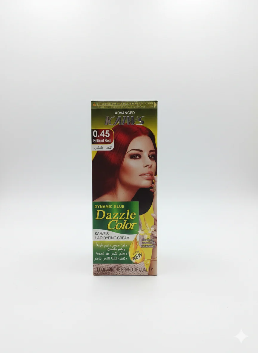 Kaiws 0.45 Brilliant Red Hair Color 60ml