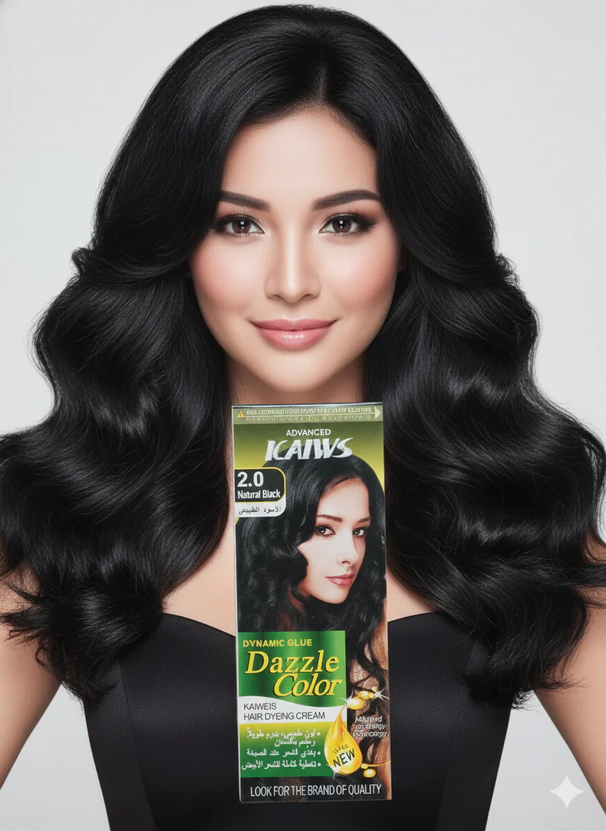 Kaiws 2.0 Black Hair Color 60ml