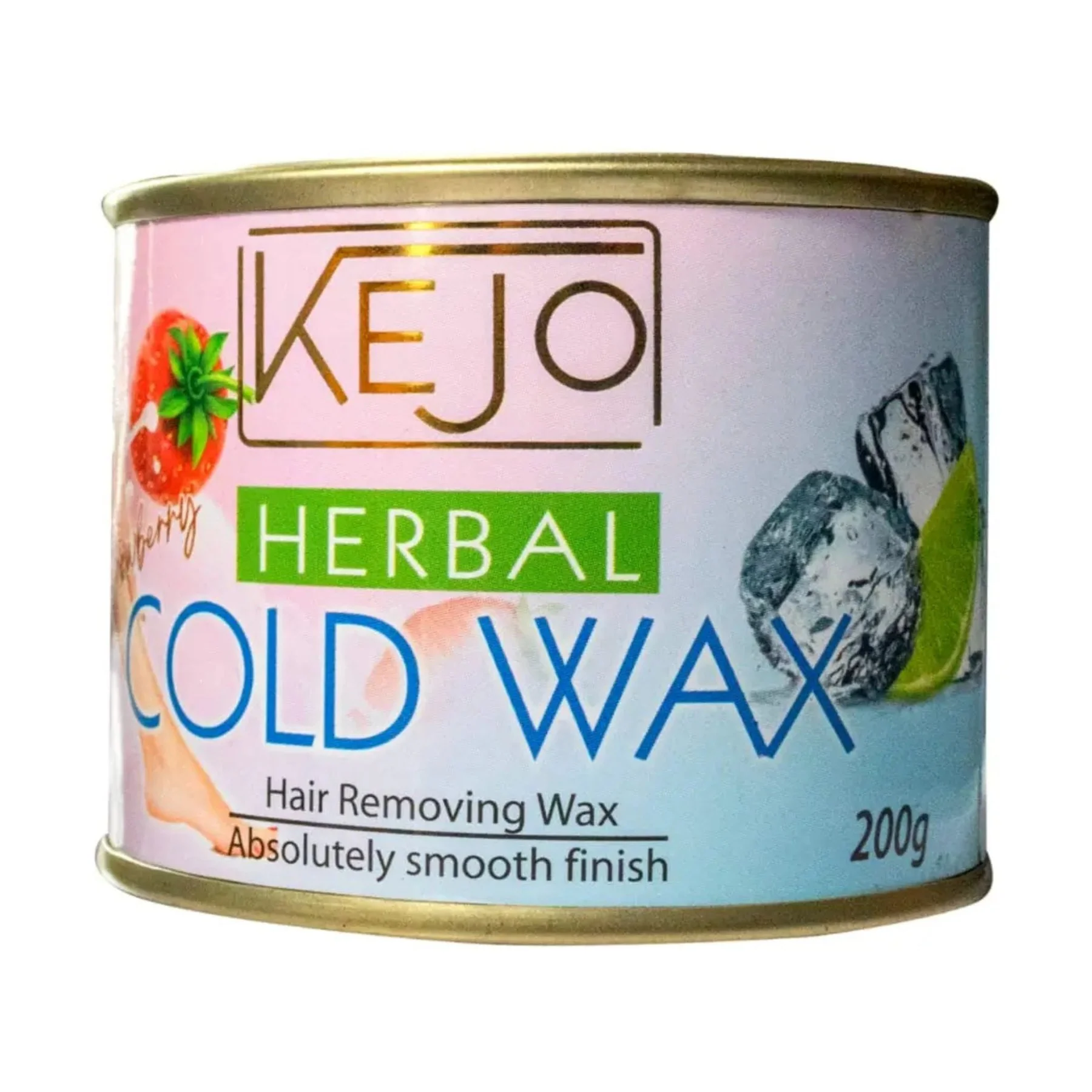 Kejo Herbal Strawberry Cold Wax 200g