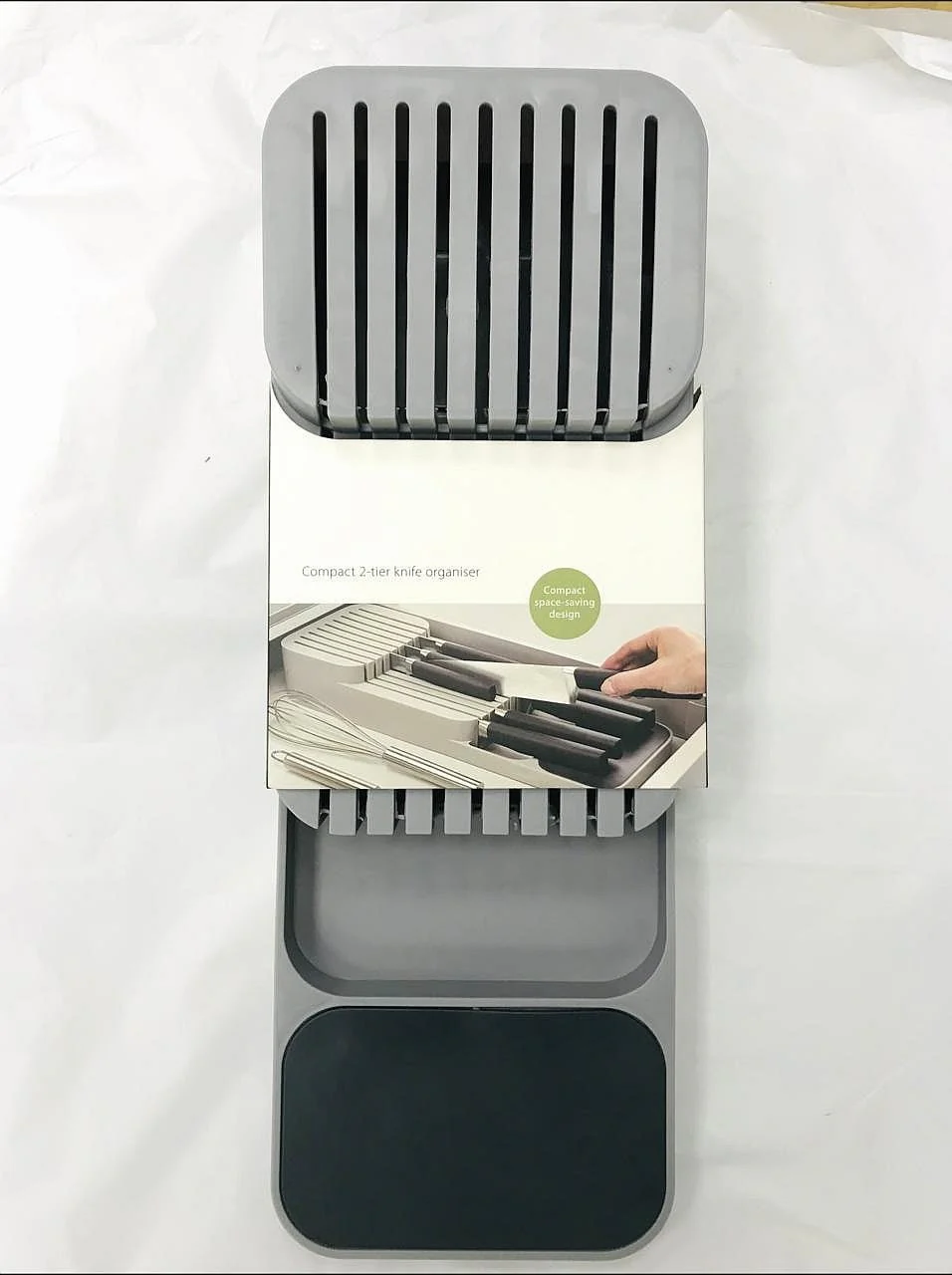 Kitchen Compact 2-Tier Knife Organizer - Image 2