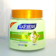 La Fresh Deep Exfoliating Cucumber Face Pack & Face Mask with Skin Whitening - 575gm