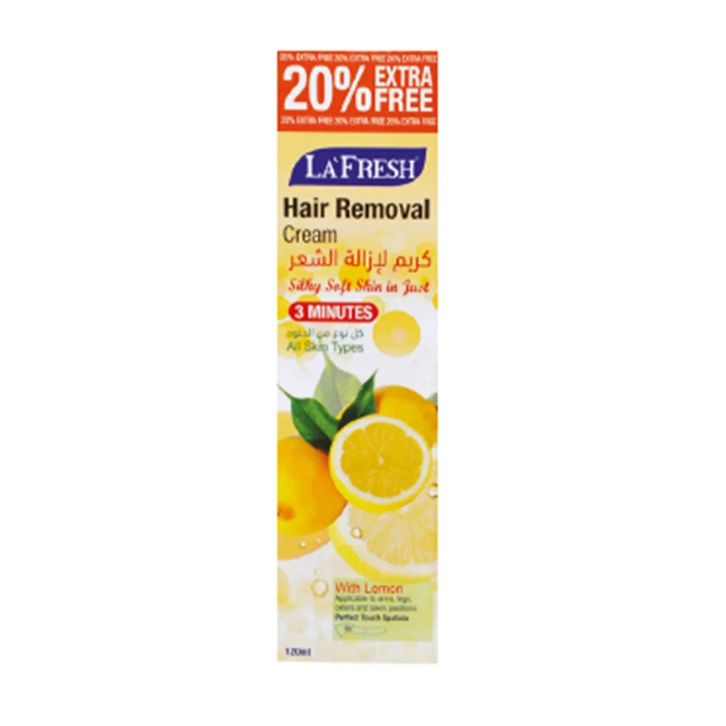LA fresh Hair Removal Cream With Lemon 120ml
