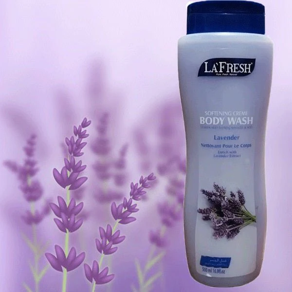 La'Fresh Softening Creme Body Wash Lavender 500ml