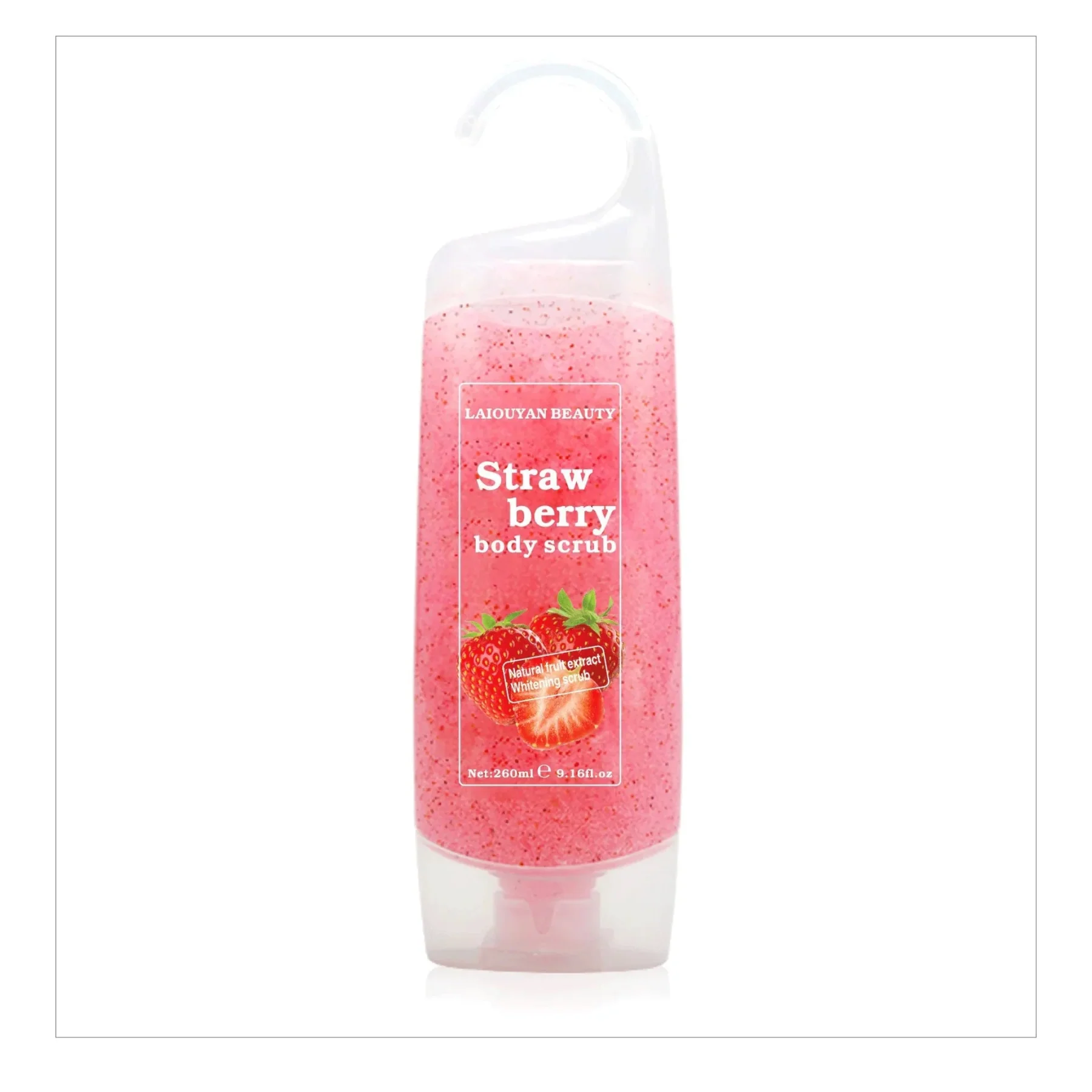 Laiouyan Beauty Strawberry Body Scrub 260ml