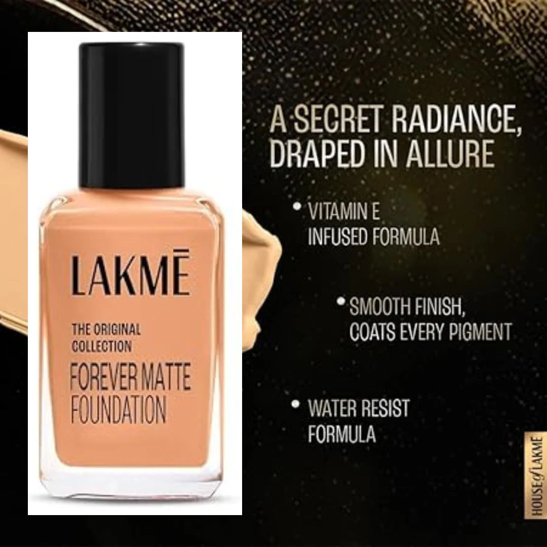 Lakme Natural Pearl Matte Foundation 27ml