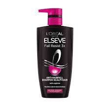 L'Oreal Elseve Fall Resistant 3x Anti-Hairfall Shampoo - 410ml
