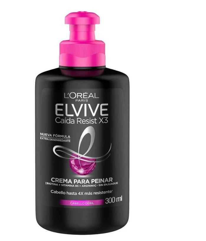 l'oreal Elvive Caida Resist x3 Crema Para Peinar 300ml