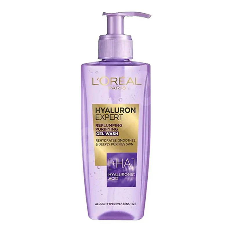 Loreal Hyaluron Expert Cleansing Gel Wash 200ml