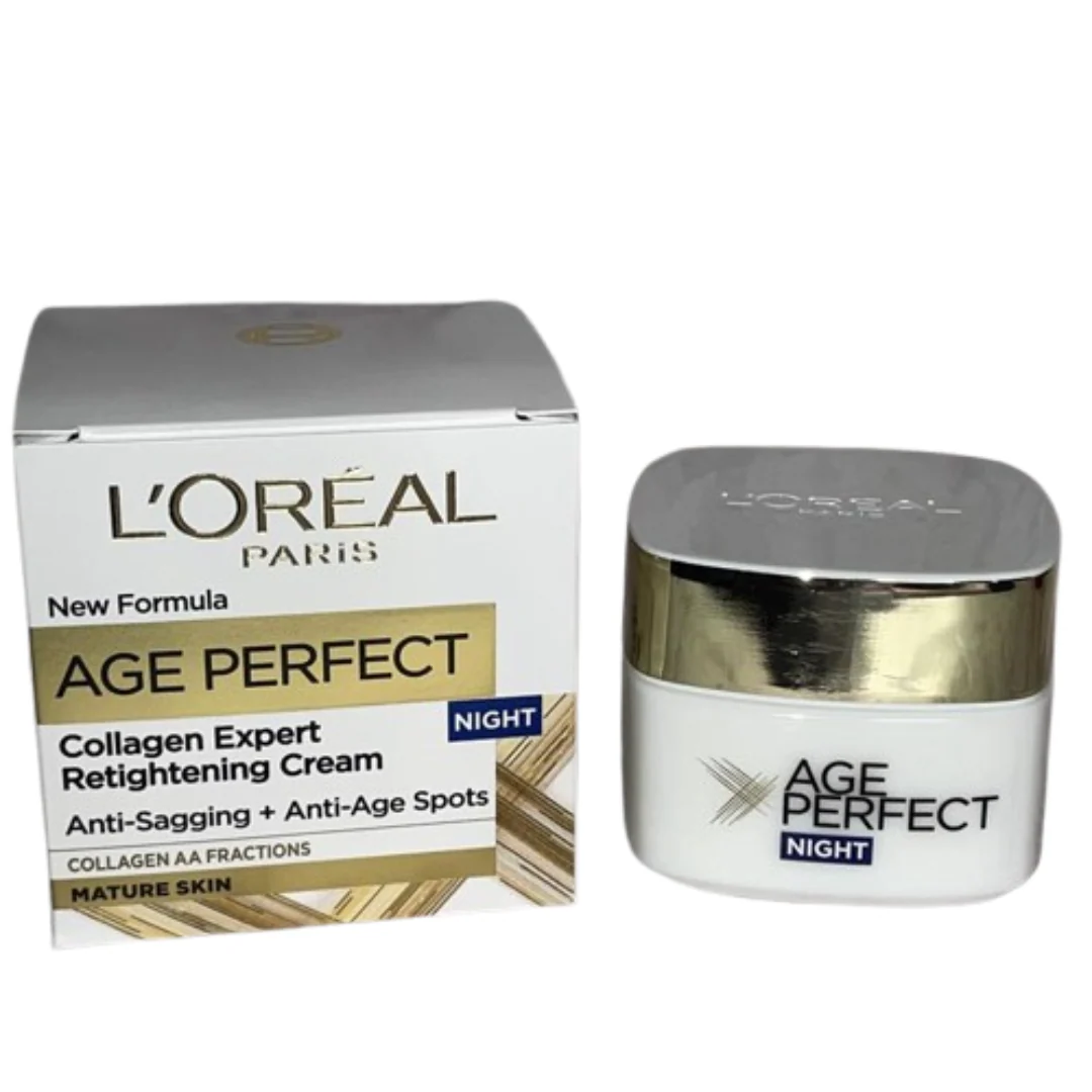 LOREAL Paris Age Perfect Collagen Expert Retightening Night Cream 50+ 50ml