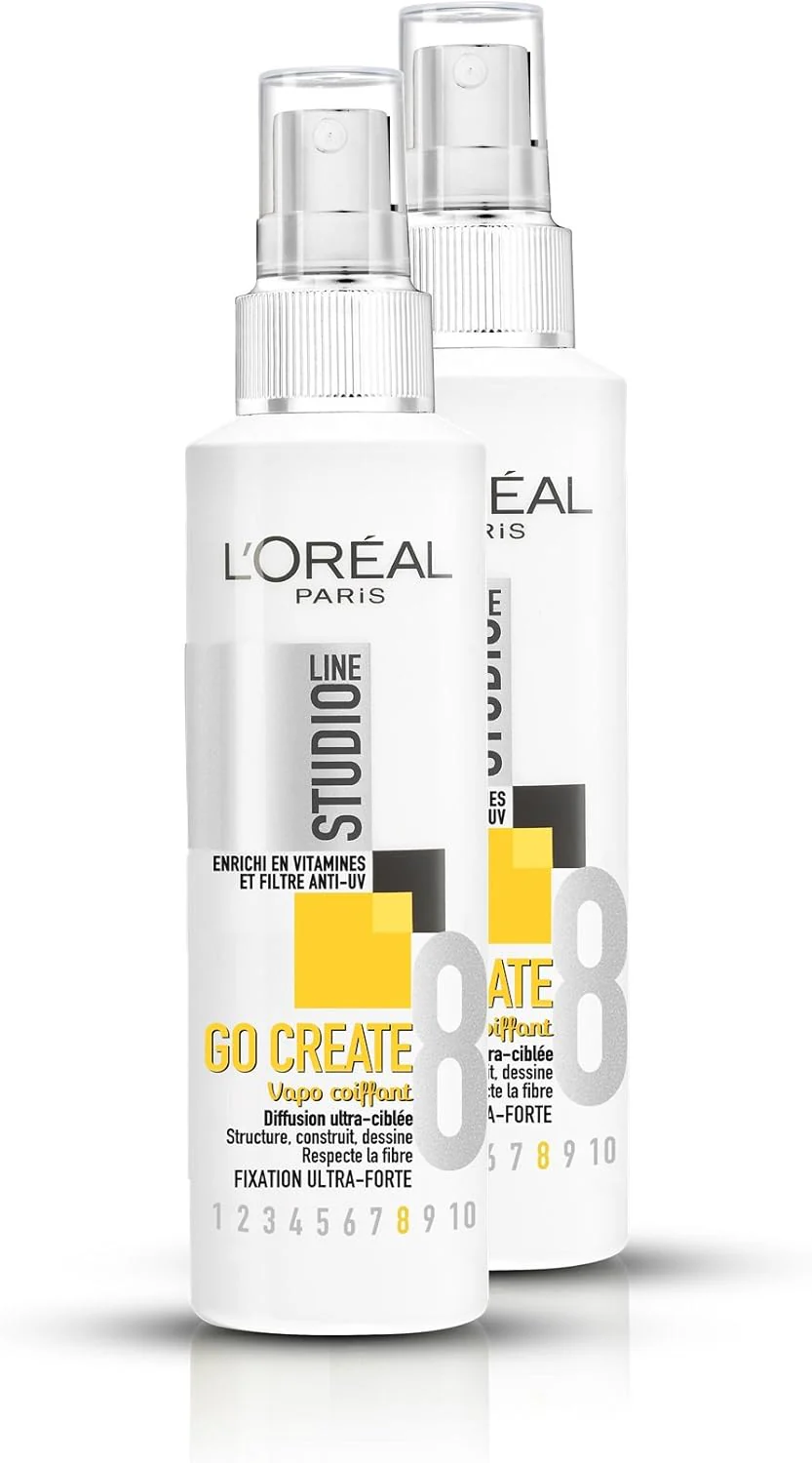 L'Oreal Paris Studio Line Go Create 8 Ultra Strong Hold Hair Spray 150ml