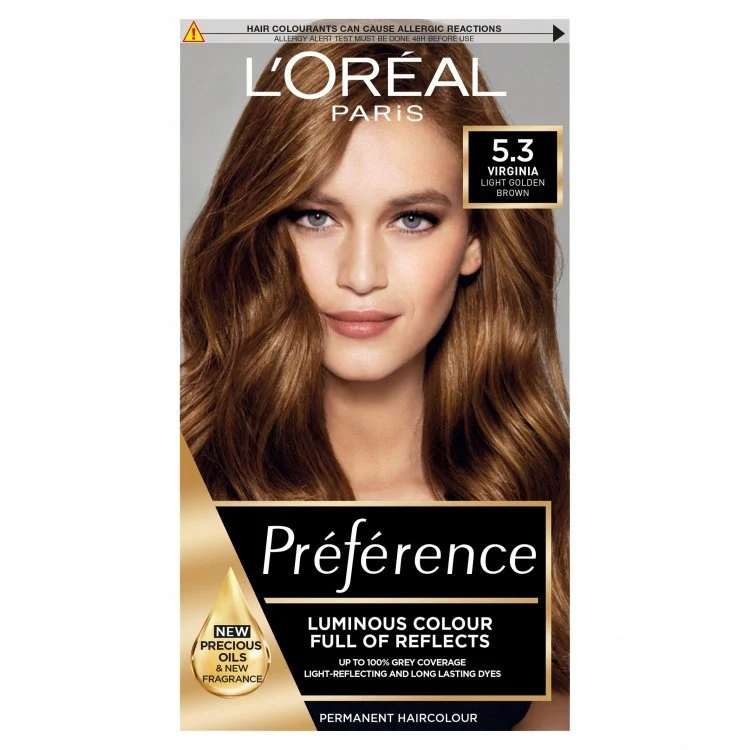 L'Oréal Preference Infinia 5.3 Virginia Chestnut Brown