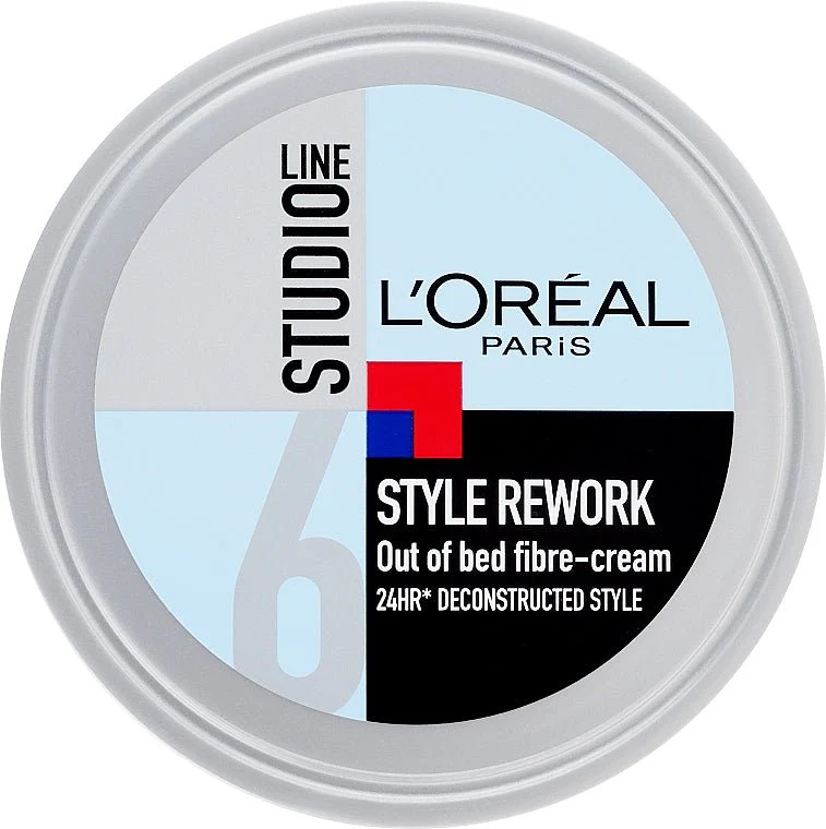 l'orial Paris 6 Styling Rework Out Of Bed Fibre Cream Hair Cream 150ml