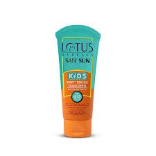 Lotus Herbal Safe Kids Soft-Touch Sunscreen SPF40 80g