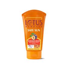 Lotus Herbal Safe Sun Sunscreen Cream SPF30 100g