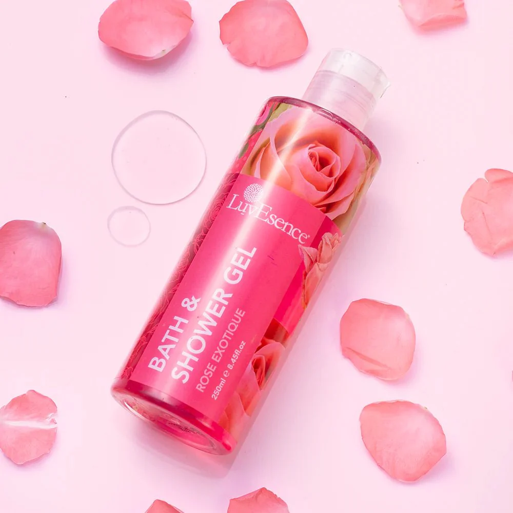 Luv Esence Bath & Shower Gel Rose Exotique 250ml