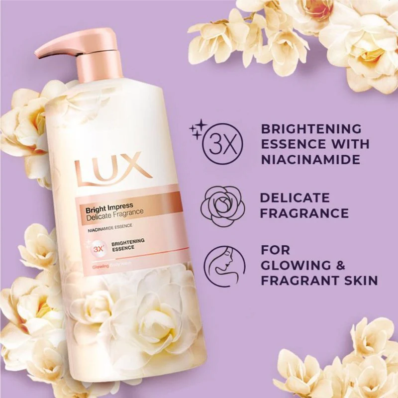 Lux Bright Camellia Delicate Fragrance Body Wash 500ml