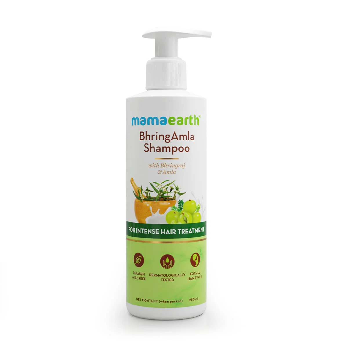 Mama Earth Bhring Amla Shampoo - 250ml