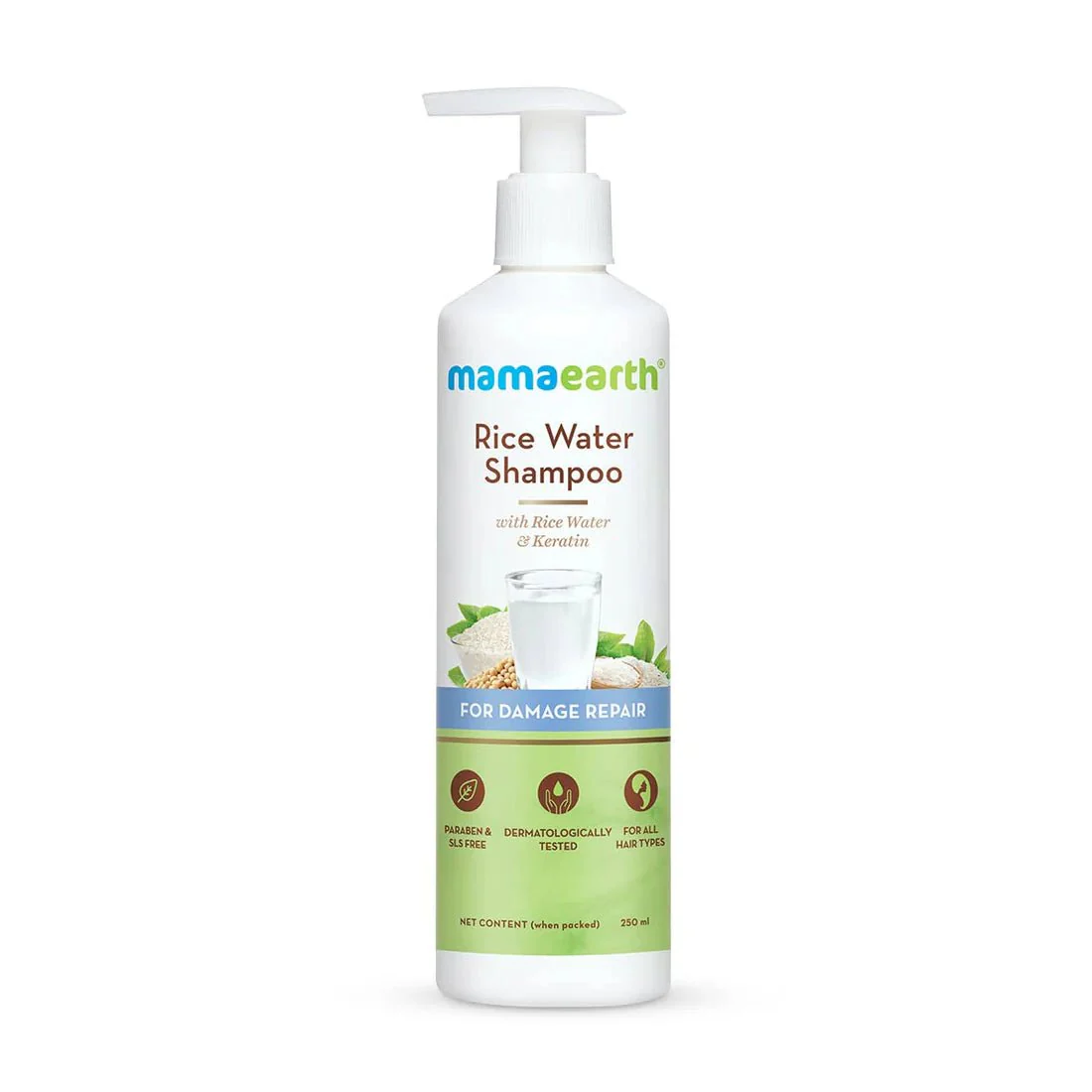 Mama Earth Rice Water Shampoo - 250ml