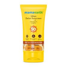 Mamaearth ubtan Detan Sunscreen 50g
