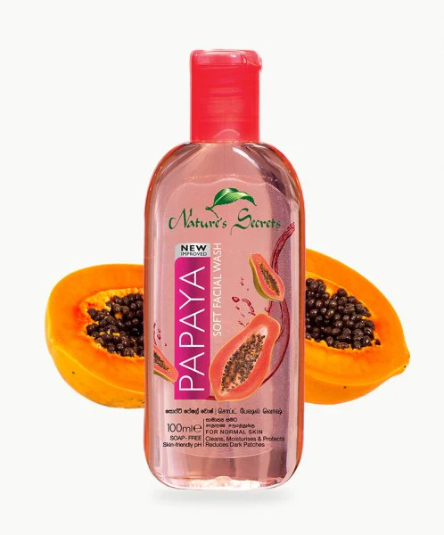 Nature's Secrets Papaya Soft Facial Wash - 50ml