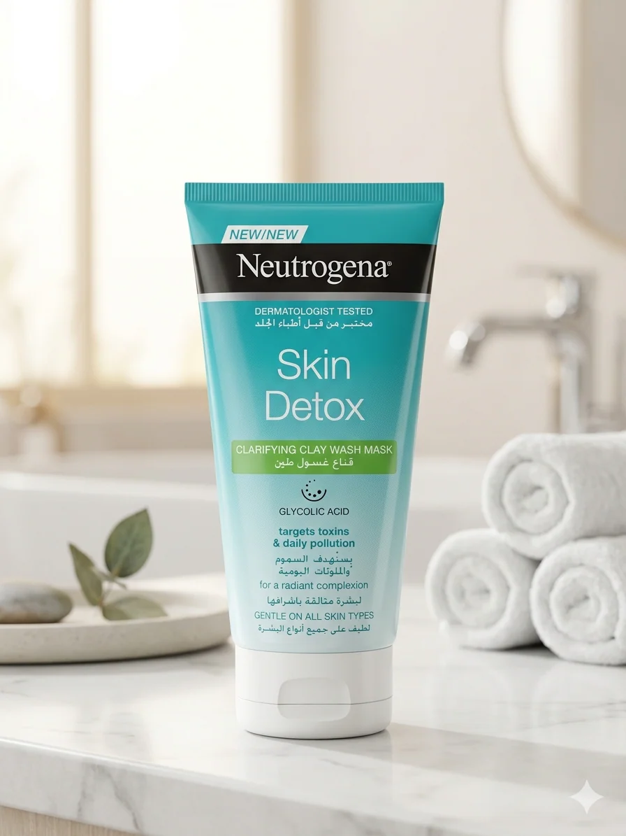 Neutrogena Skin Detox Clarifying Clay Wash Mask 150ml