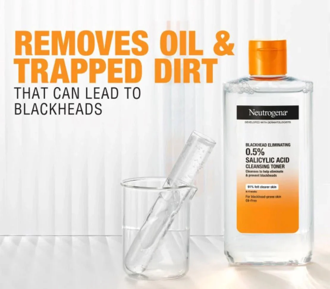 Neutrogena Visibly Clear Blackhead Eliminating Toner 200ml