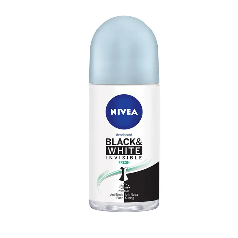 Nivea Black & White Deo Roll 50Ml