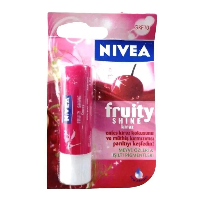 Nivea Lip Balm Fruity Shine - Cherry 4.8g