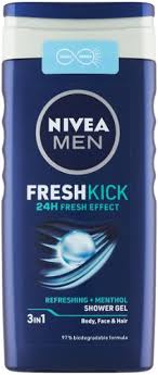 Nivea Men Fresh Kick Shower Gel 250ml