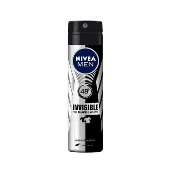Nivea Men Invisible Black & White Power Body Spray 150ml