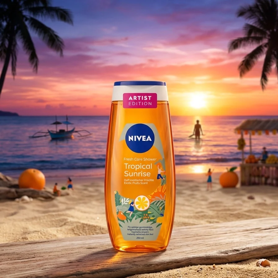 Nivea Tropical Sunrise Body Wash 250ml