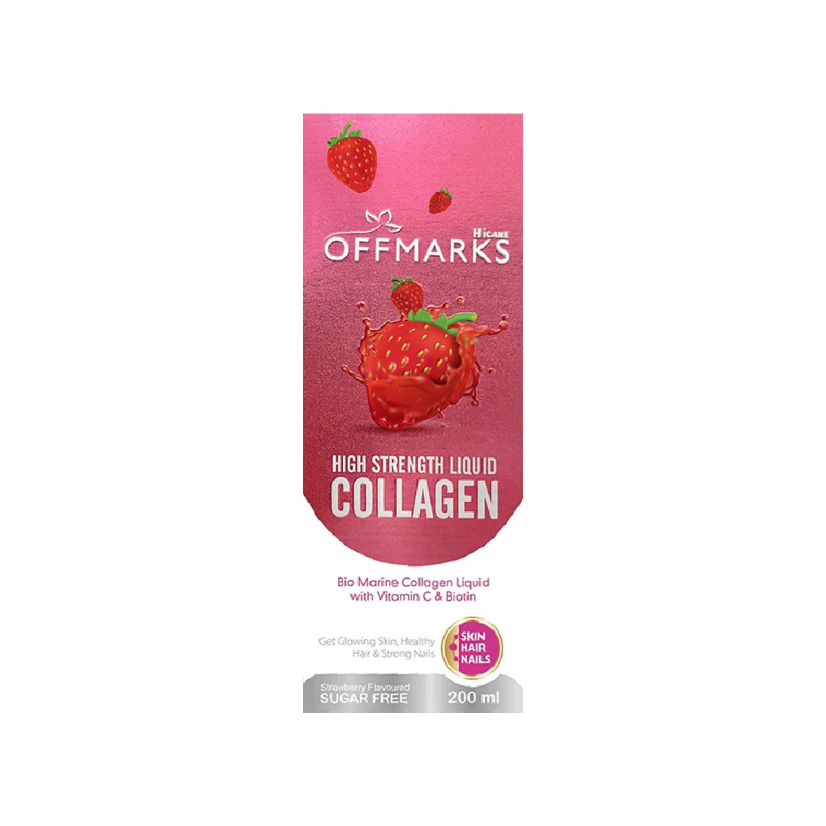 Offmarks High Strength Liquid Collagen 200ml - Image 2