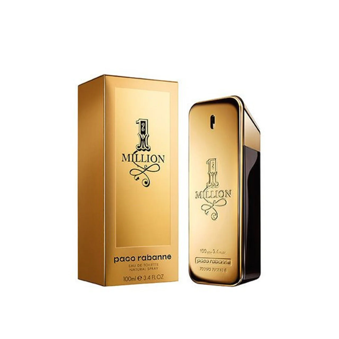 Paco Rabanne 1 Million Eau De Toilette Natural Spray - 100ml