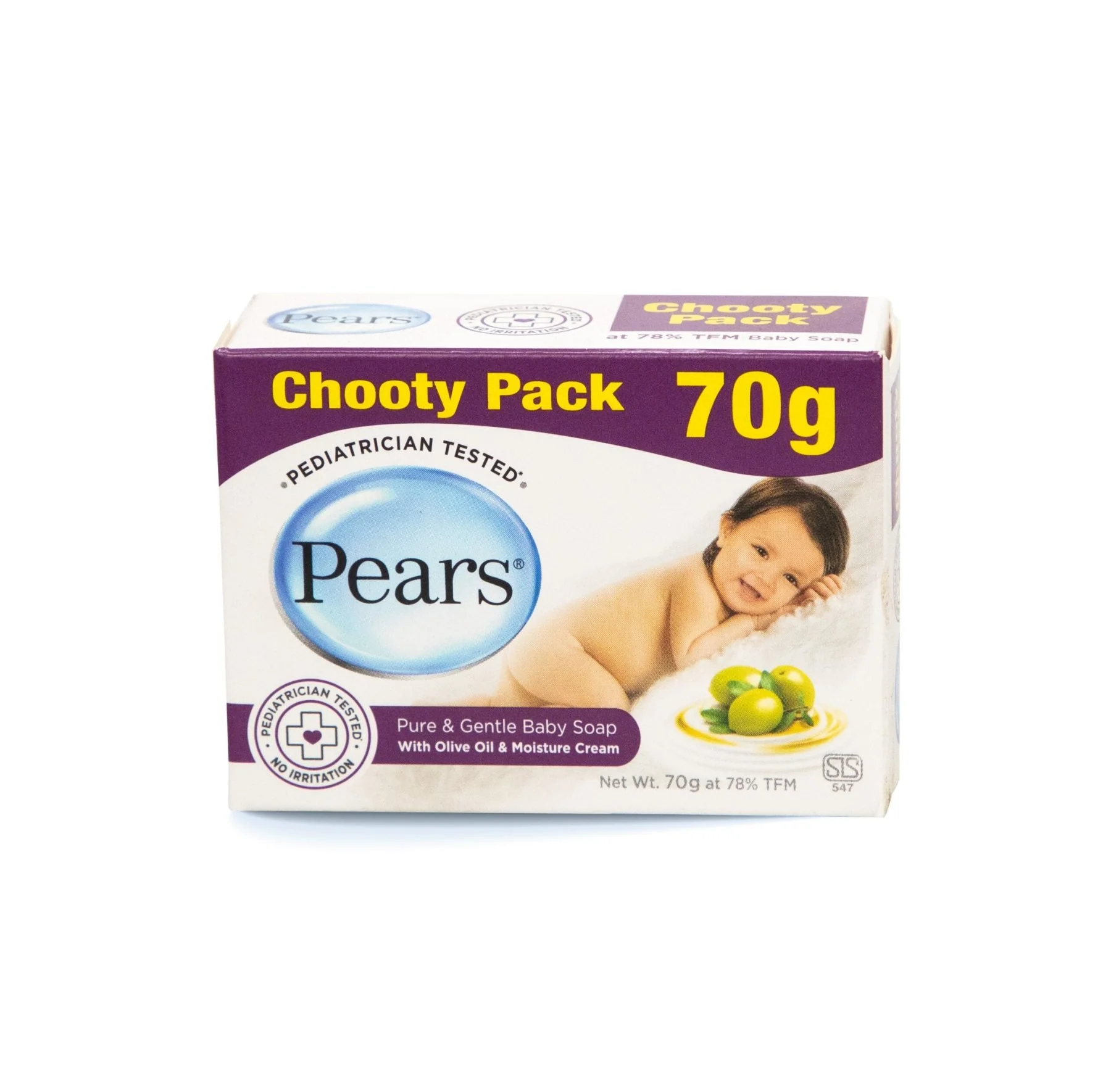 Pears Pure and Gentle Baby Soap - 70g