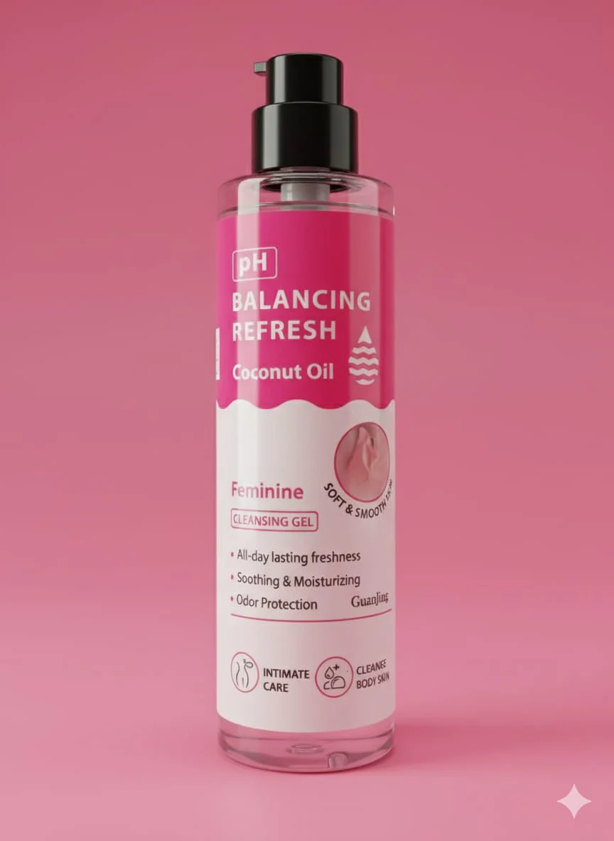 PH Balancing Refresh Coconut Oil Feminine Cleansing Gel 160ml
