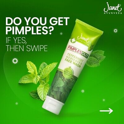 Pimples Out Peppermint Medicated Face Wash - 150 ML