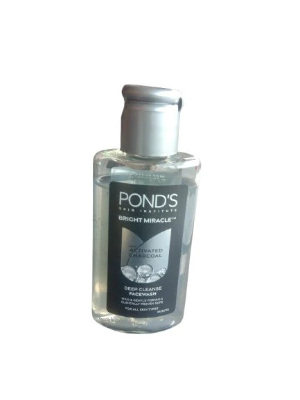 Pond's Bright Miracle Activated Charcoal Face Wash - 50ml