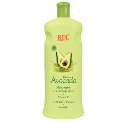 RDL Moisturizing Hand and Body Lotion with Avocado Extract and Vitamin E - 600ml