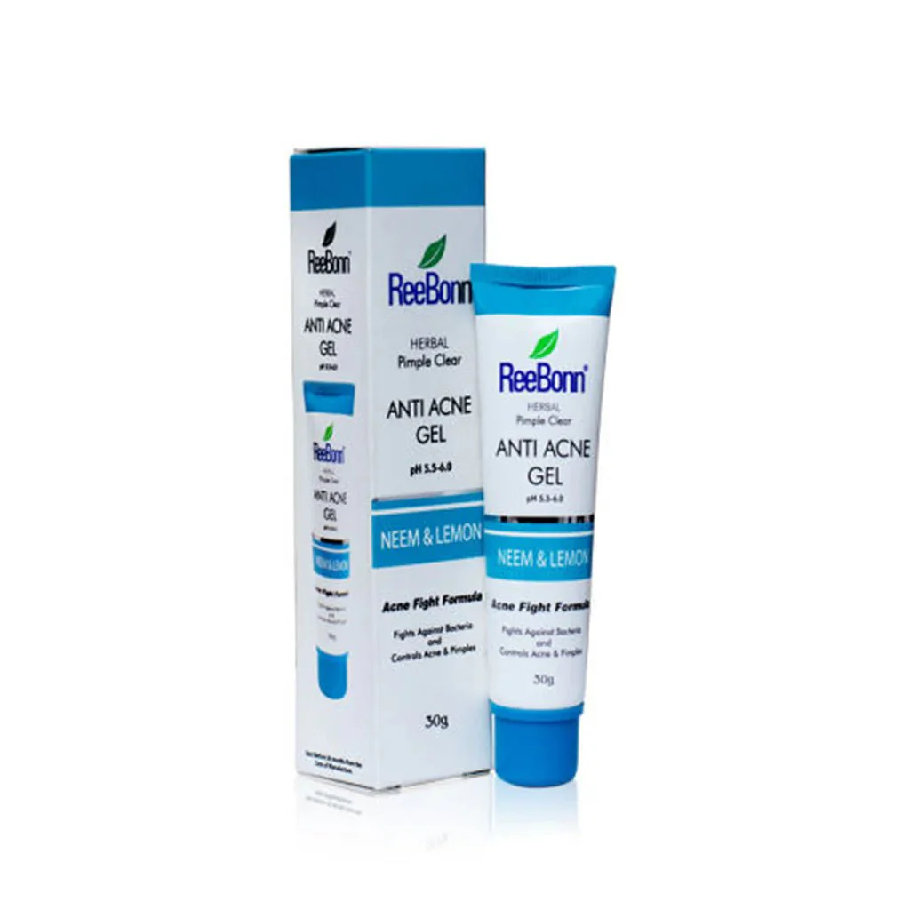 Reebonn Herbal Pimple Clear Anti Acne Gel - 30g