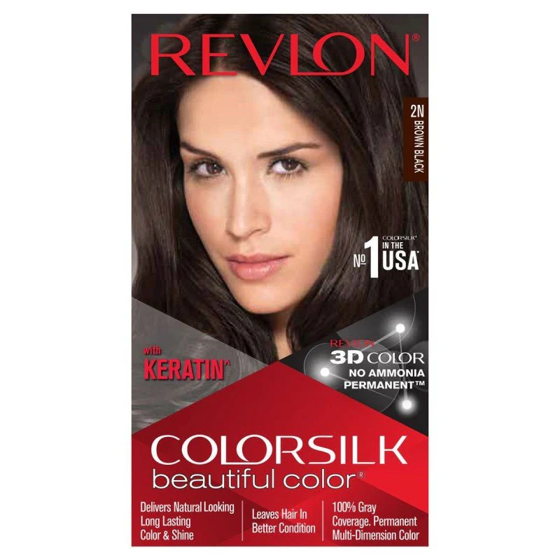 Revlon Colorsilk Beautiful Color 2N Brown Black